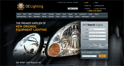 Desktop Screenshot of oelighting.com